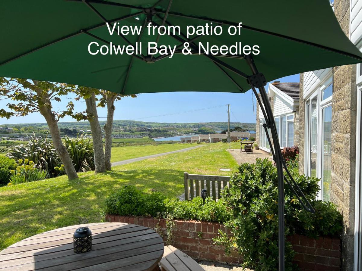 Valley View Self-Catering Coastal Bungalow In Rural West Wight Freshwater Zewnętrze zdjęcie